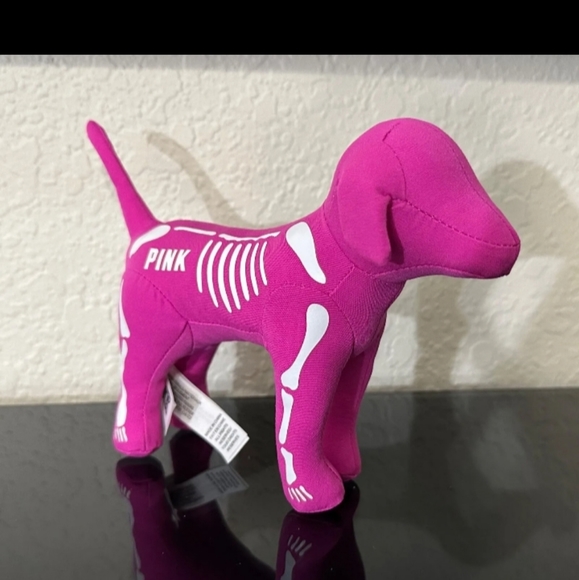 Victoria Secret PINK - Hot Pink Skeleton Dog - Picture 4 of 4